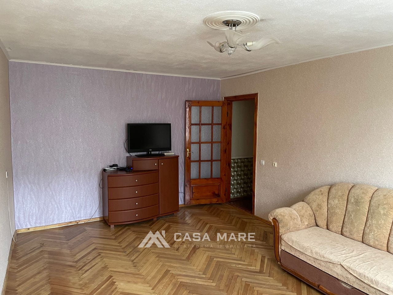 2-комнатная квартира, 58 м², 5 cartier, Bălți 3