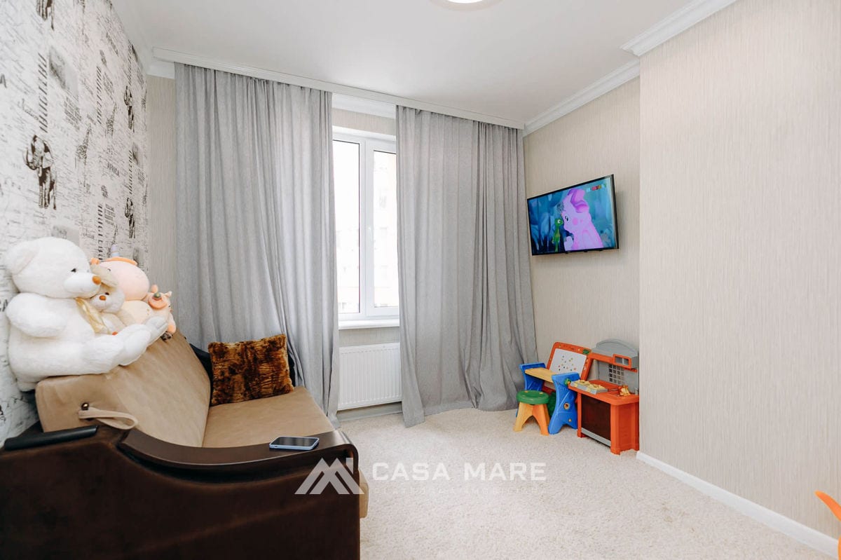 2-комнатная квартира, 55 м², Чеканы, Кишинёв 5