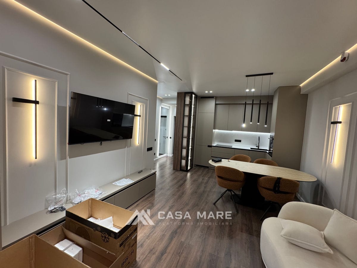 1-комнатная квартира, 47 м², Рышкановка, Кишинёв 5