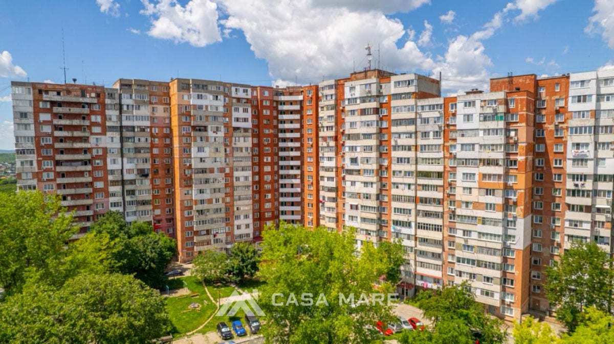 3-комнатная квартира, 70 м², Ботаника, Кишинёв 1