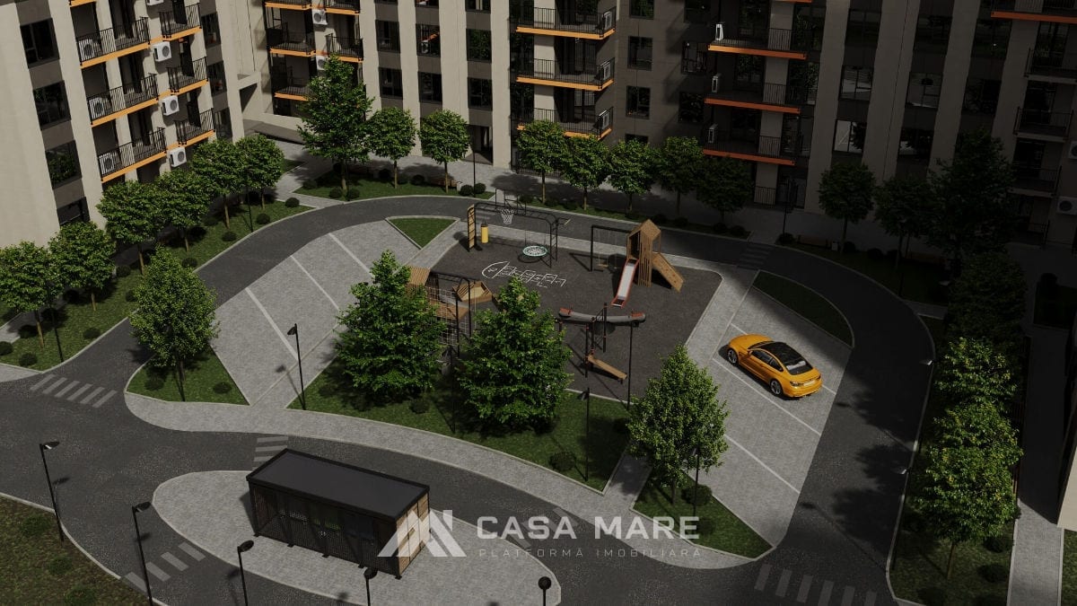 Apartament cu 1 cameră, 36 m², Durlești 3