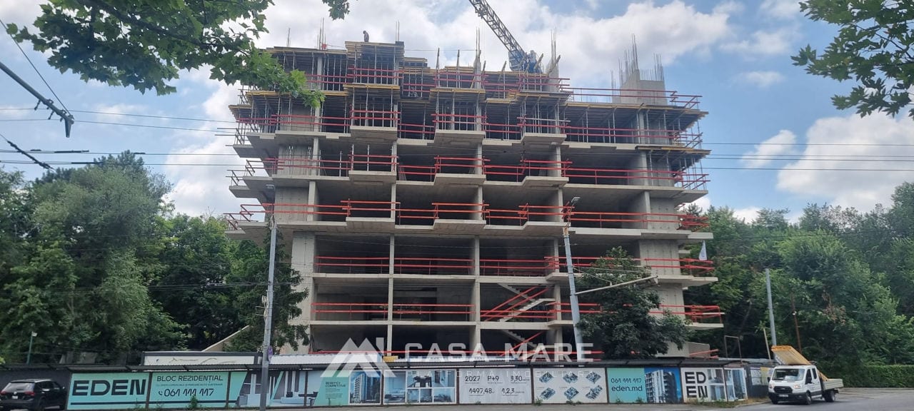 Apartament cu 1 cameră, 53 m², Sculeni, Chișinău 6