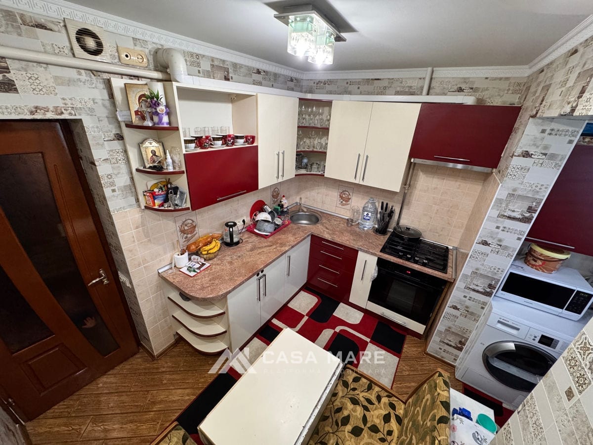 2-комнатная квартира, 49 м², БАМ, Bălți 6
