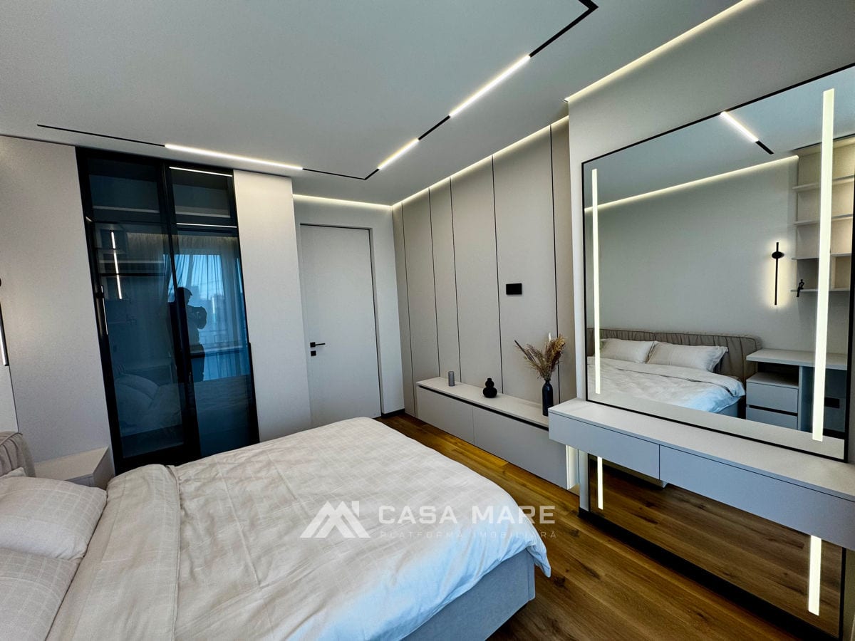2-комнатная квартира, 55 м², Чеканы, Кишинёв 5