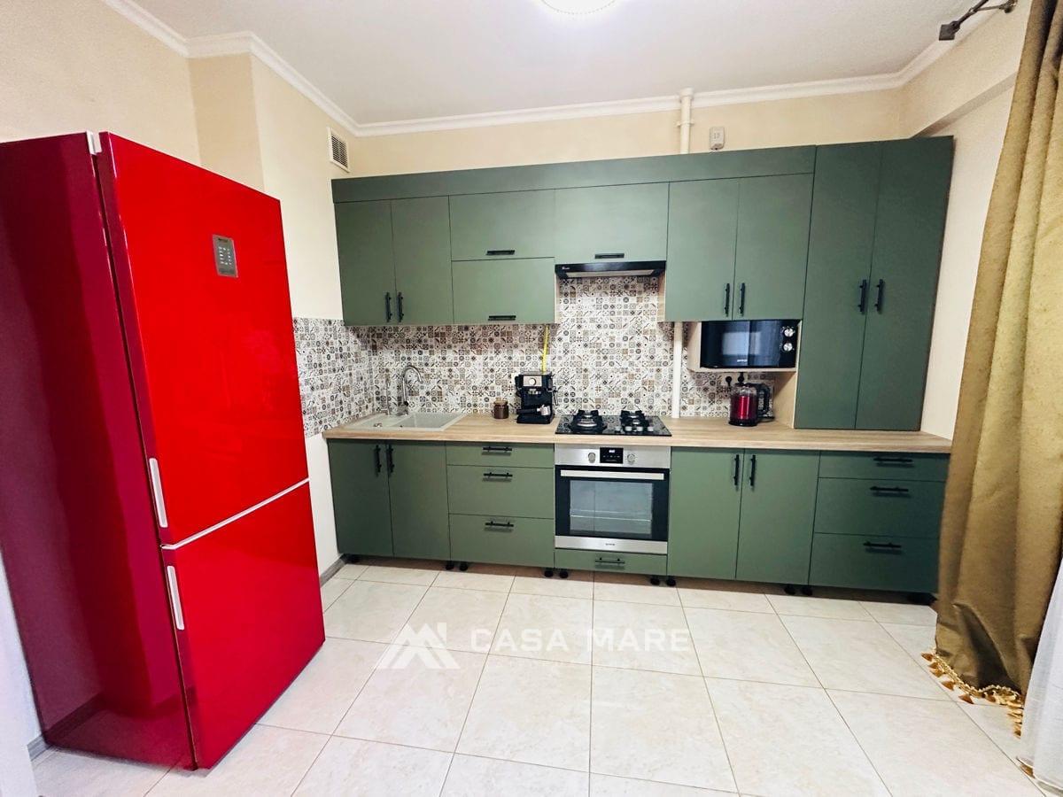 1-комнатная квартира, 43 м², Рышкановка, Кишинёв 8