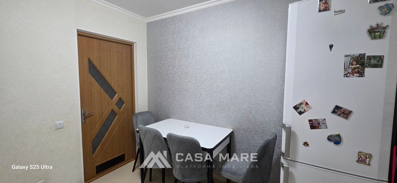 2-комнатная квартира, 53 м², Чеканы, Кишинёв 7