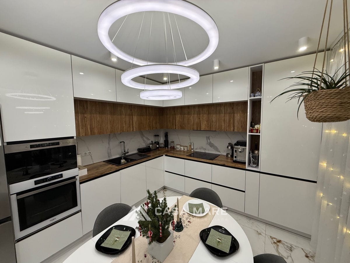 3-комнатная квартира, 78 м², Рышкановка, Кишинёв 7