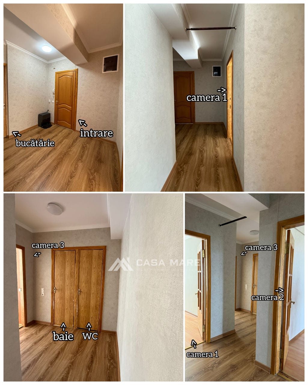 Apartament cu 3 camere, 71 m², Poșta Veche, Chișinău 6