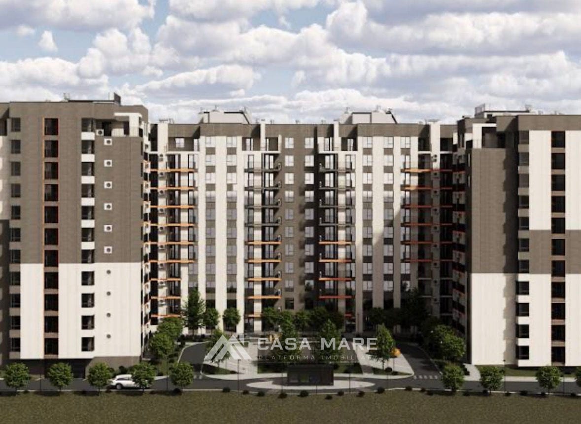 2-комнатная квартира, 65 м², Дурлешты 1