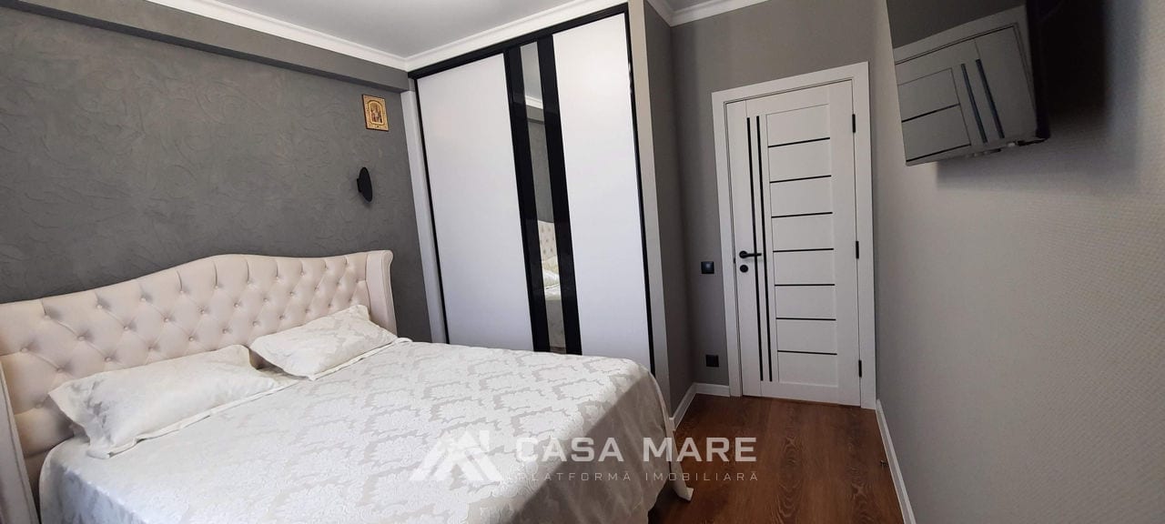 2-комнатная квартира, 65 м², Ботаника, Кишинёв 3