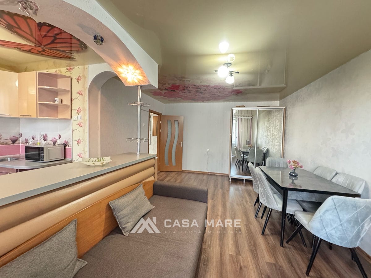 2-комнатная квартира, 45 м², Телецентр, Кишинёв 1