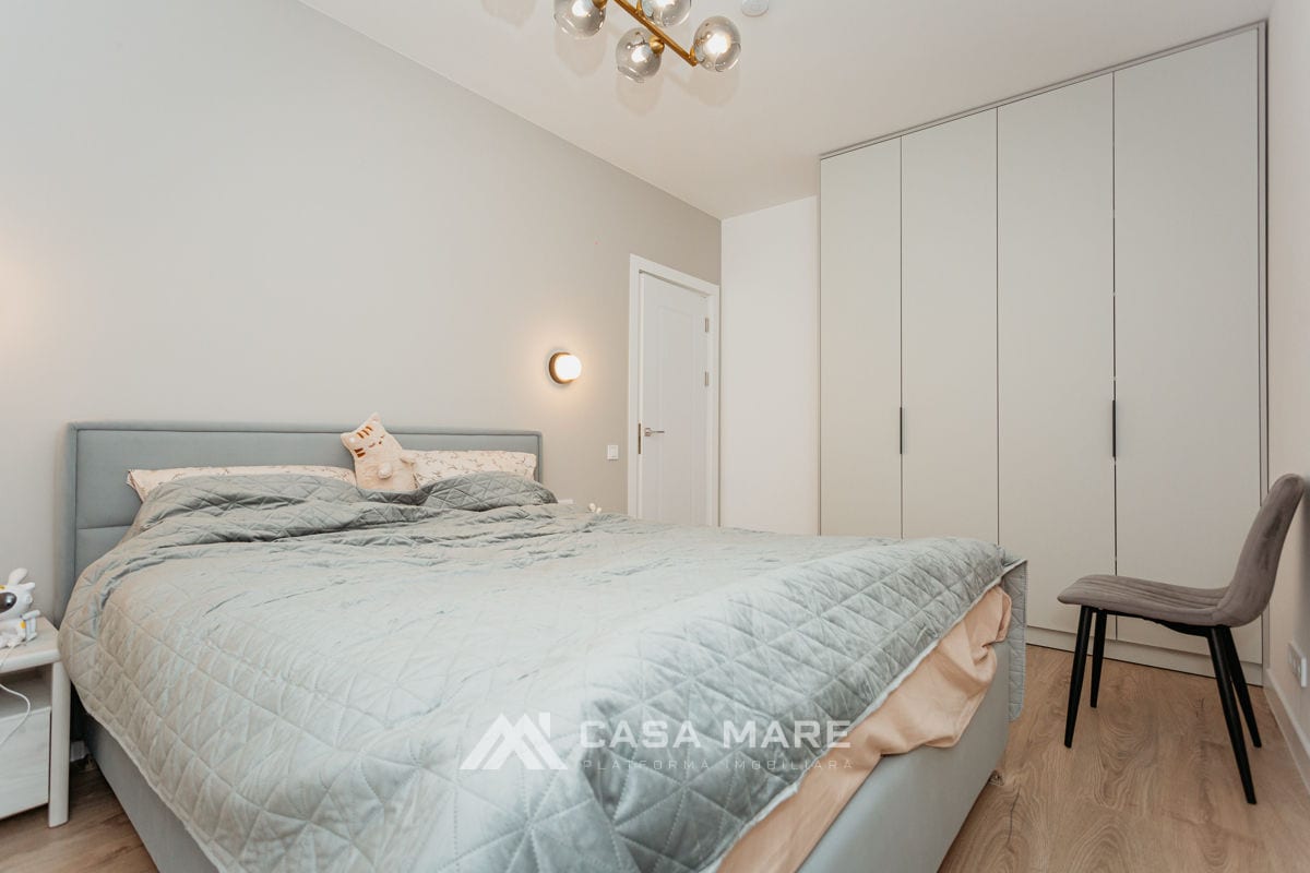2-комнатная квартира, 60 м², Кодру 2