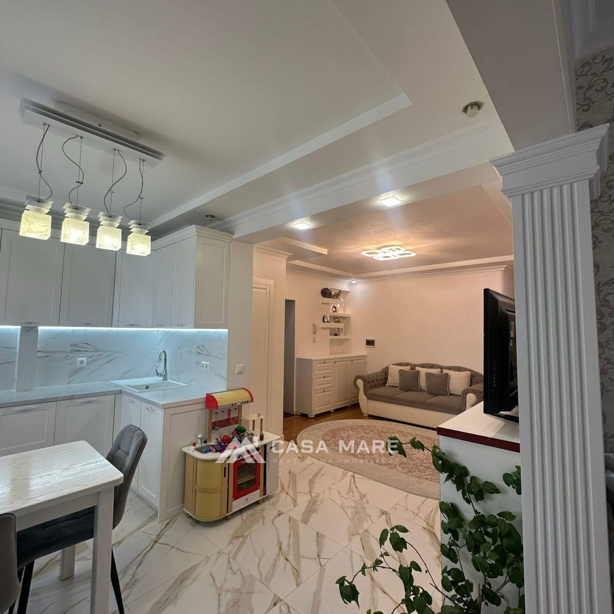 3-комнатная квартира, 75 м², Буюканы, Кишинёв 9