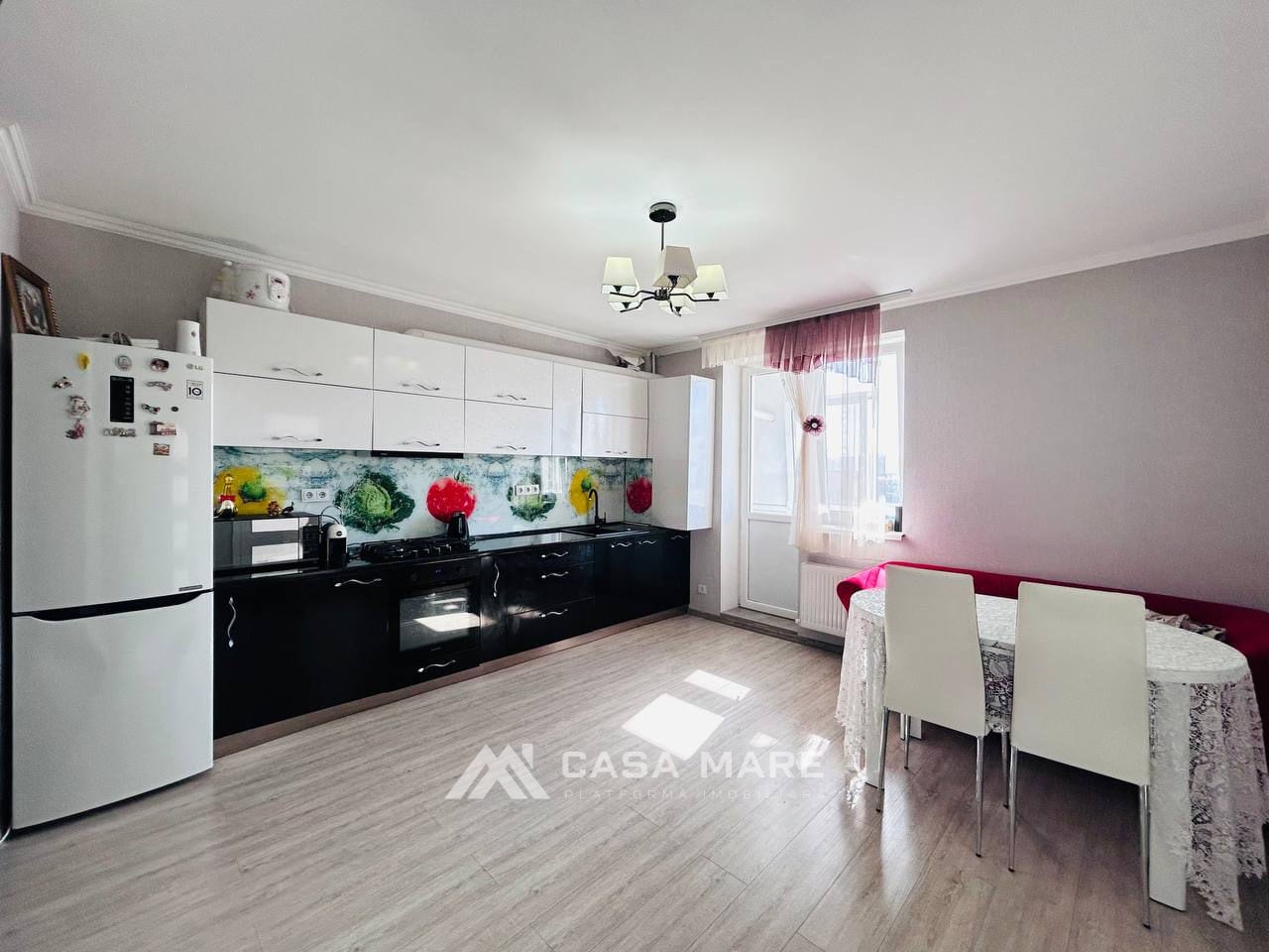 2-комнатная квартира, 50 м², Чеканы, Кишинёв 6