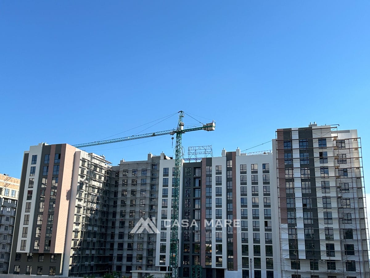 2-комнатная квартира, 58 м², Дурлешты 1