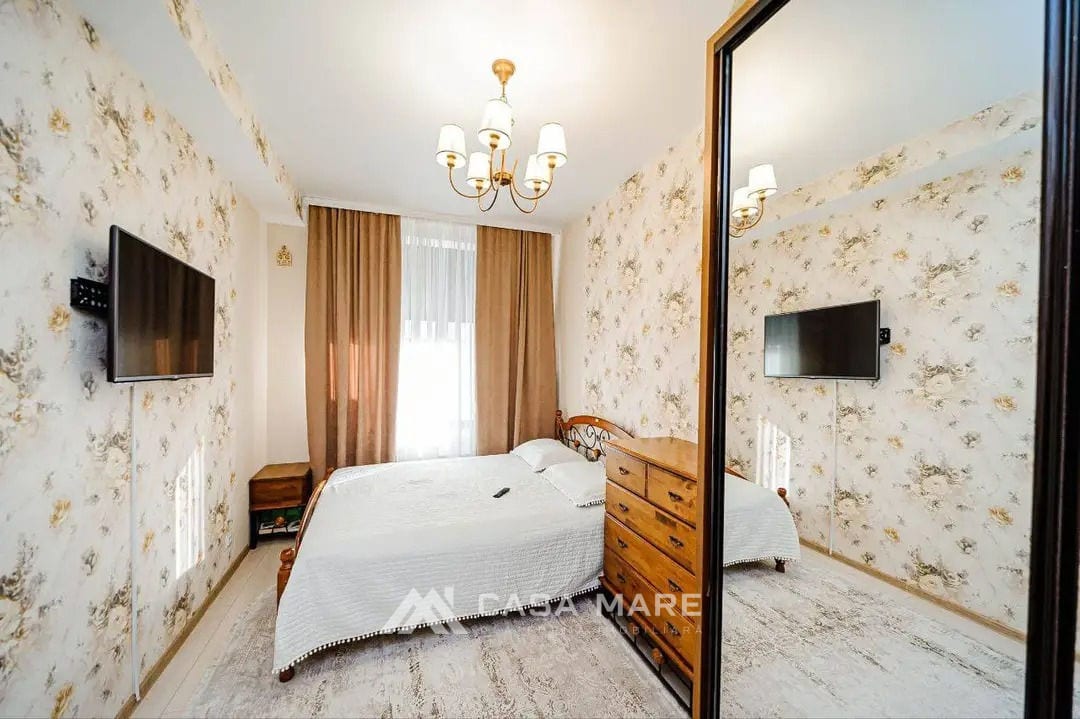 1-комнатная квартира, 57 м², Центр, Кишинёв 5