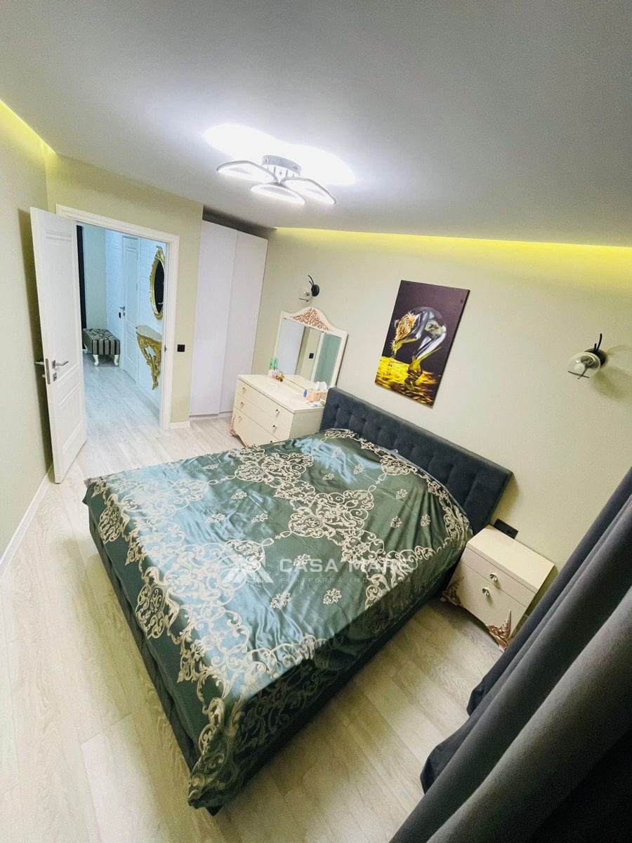 1-комнатная квартира, 48 м², Рышкановка, Кишинёв 3