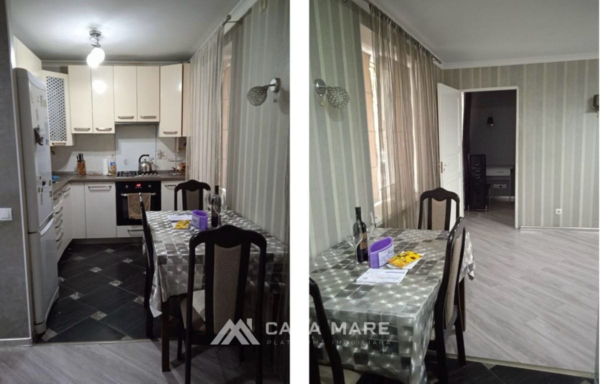 Apartament cu 3 camere, 51 m², Râșcani, Chișinău 5