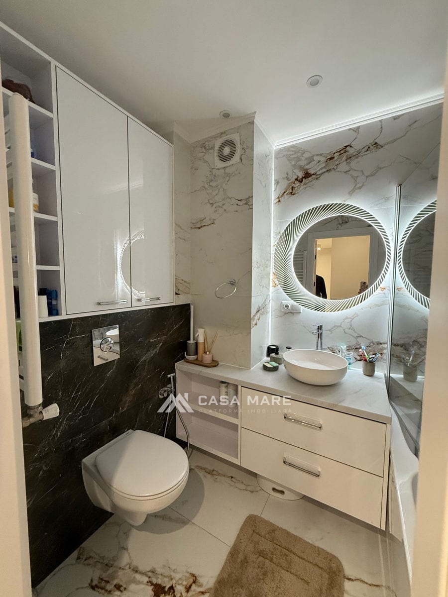 3-комнатная квартира, 78 м², Рышкановка, Кишинёв 9