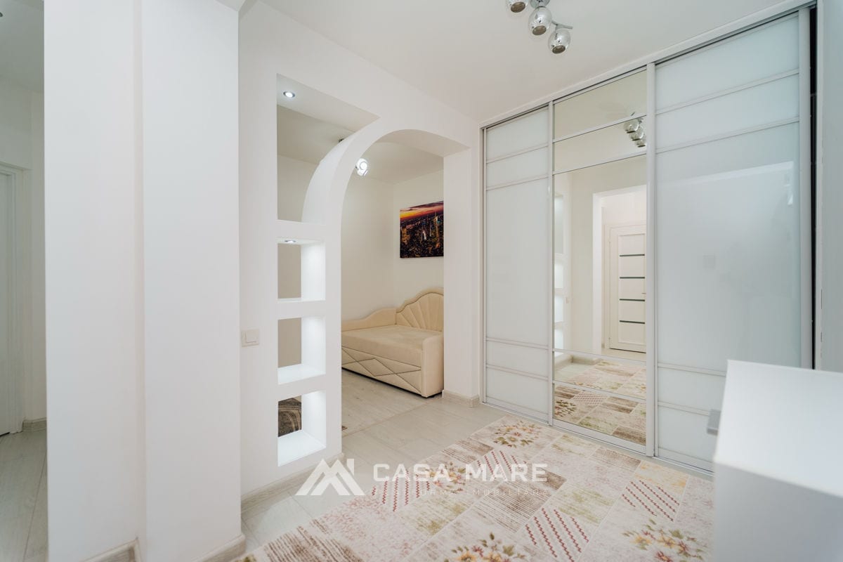 1-комнатная квартира, 49 м², Чеканы, Кишинёв 9