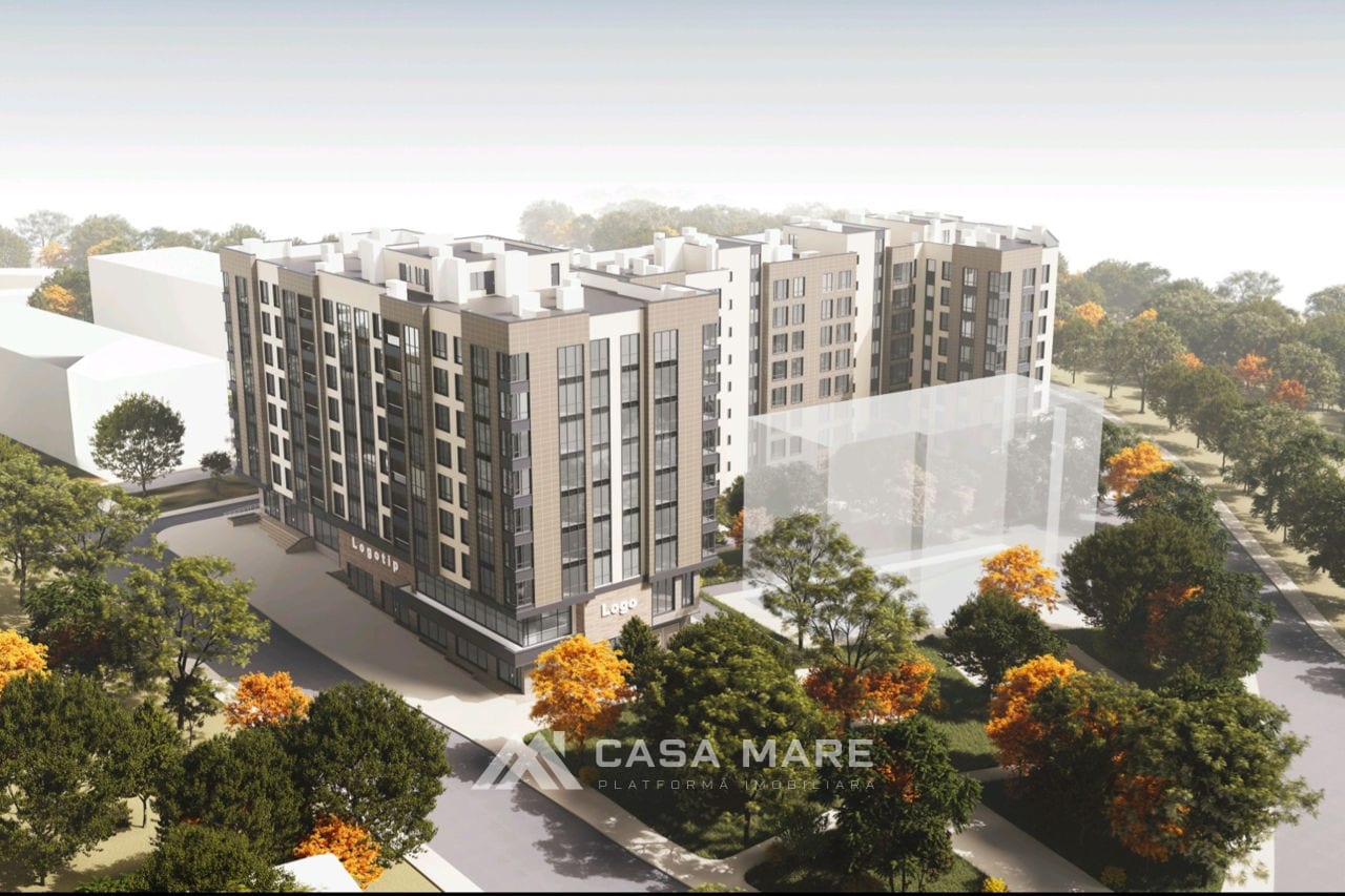 1-комнатная квартира, 46 м², Яловены 4