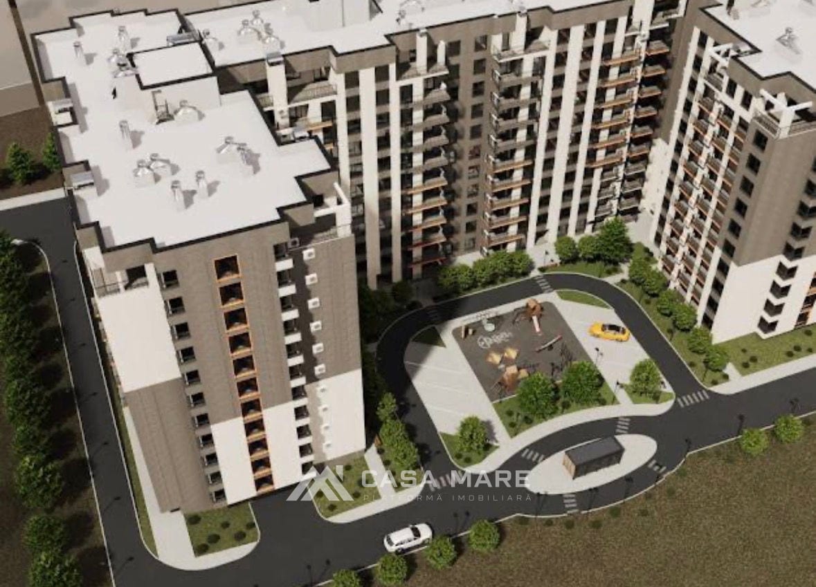 2-комнатная квартира, 65 м², Дурлешты 4