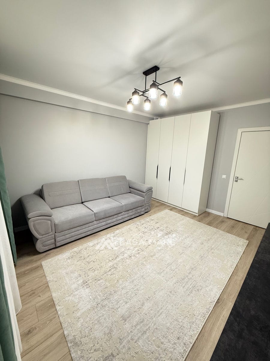 1-комнатная квартира, 51 м², Рышкановка, Кишинёв 2