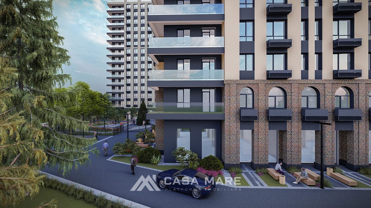 2-комнатная квартира, 47 м², Рышкановка, Кишинёв 3