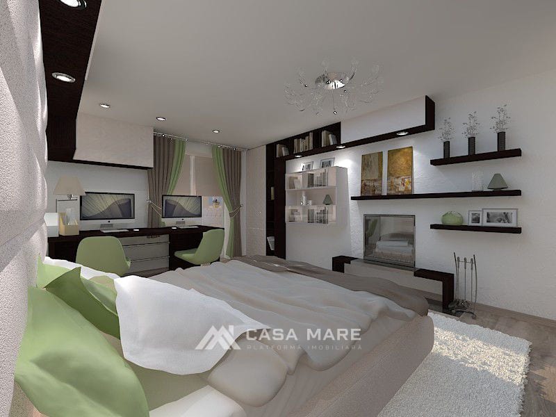 Apartament cu 2 camere, 82 m², Chișinău 2