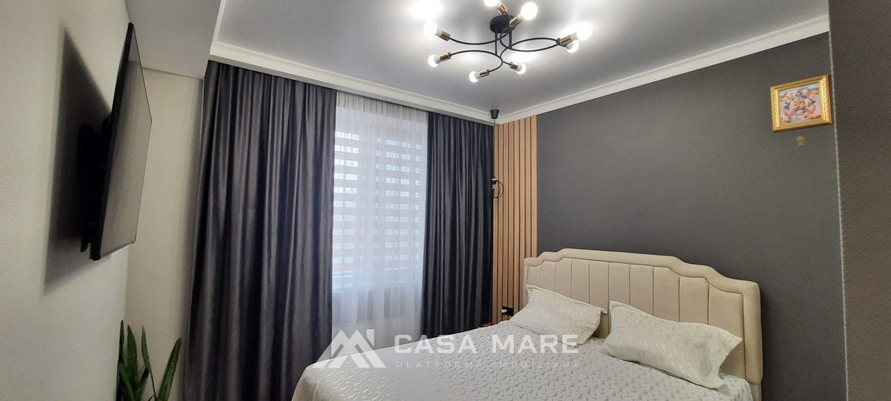 2-комнатная квартира, 65 м², Ботаника, Кишинёв 5