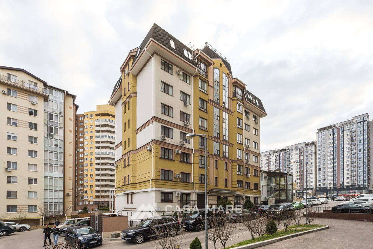3-комнатная квартира, 80 м², Чеканы, Кишинёв 1