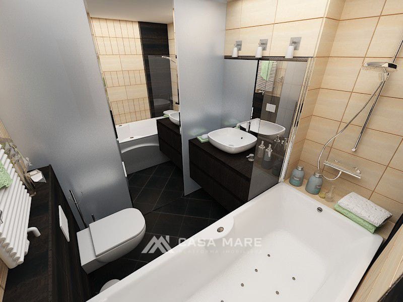 Apartament cu 2 camere, 82 m², Chișinău 8