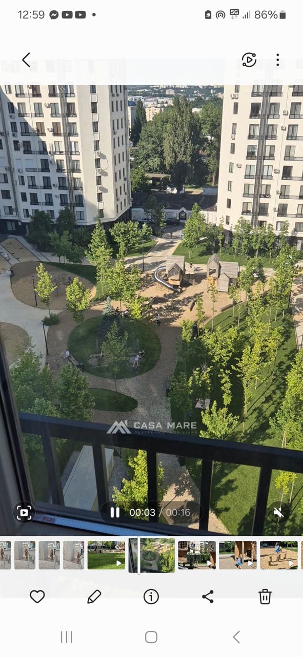 2-комнатная квартира, 79 м², Буюканы, Кишинёв 7