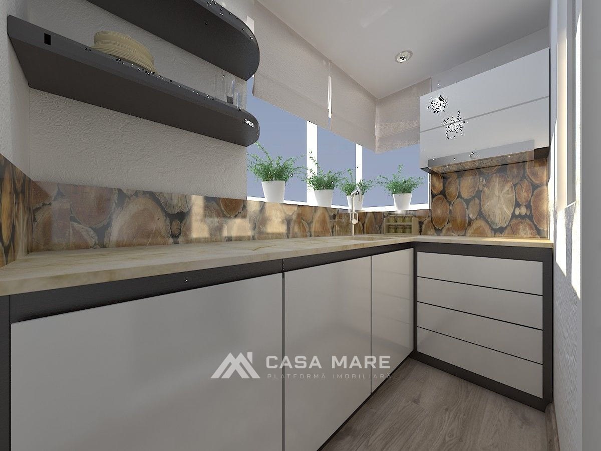 Apartament cu 2 camere, 82 m², Chișinău 5