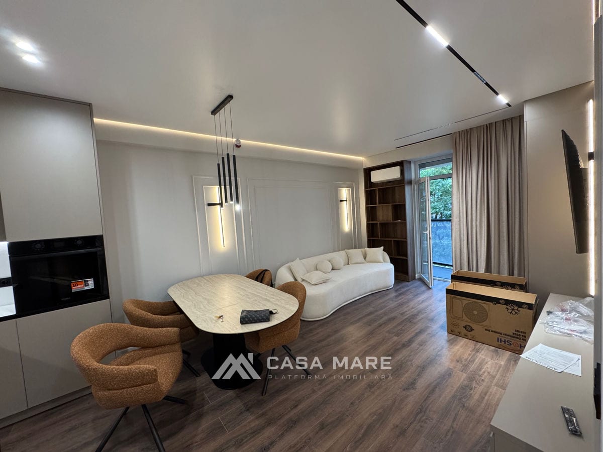 1-комнатная квартира, 47 м², Рышкановка, Кишинёв 7