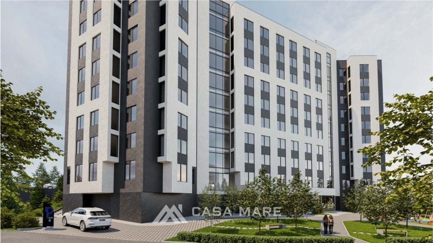 Apartament cu 3 camere, 80 m², Chișinău 2