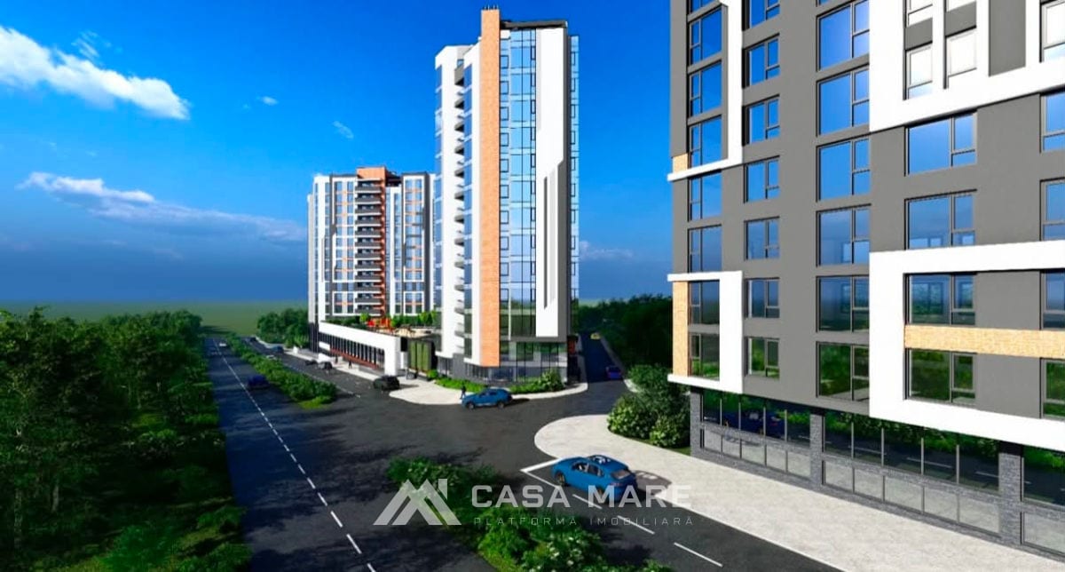 1-комнатная квартира, 50 м², Телецентр, Кишинёв 4