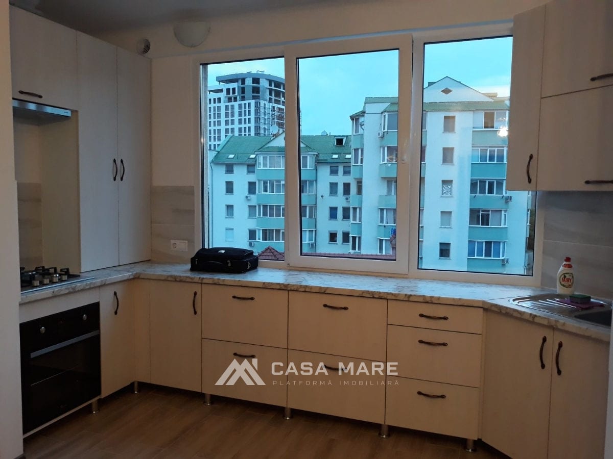 1-комнатная квартира, 49 м², Рышкановка, Кишинёв 8