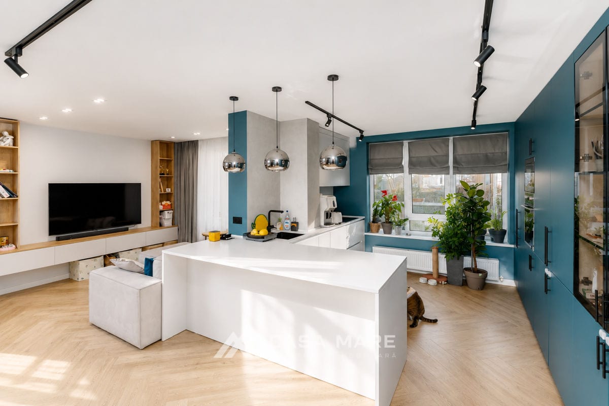 1-комнатная квартира, 70 м², Буюканы, Кишинёв 5