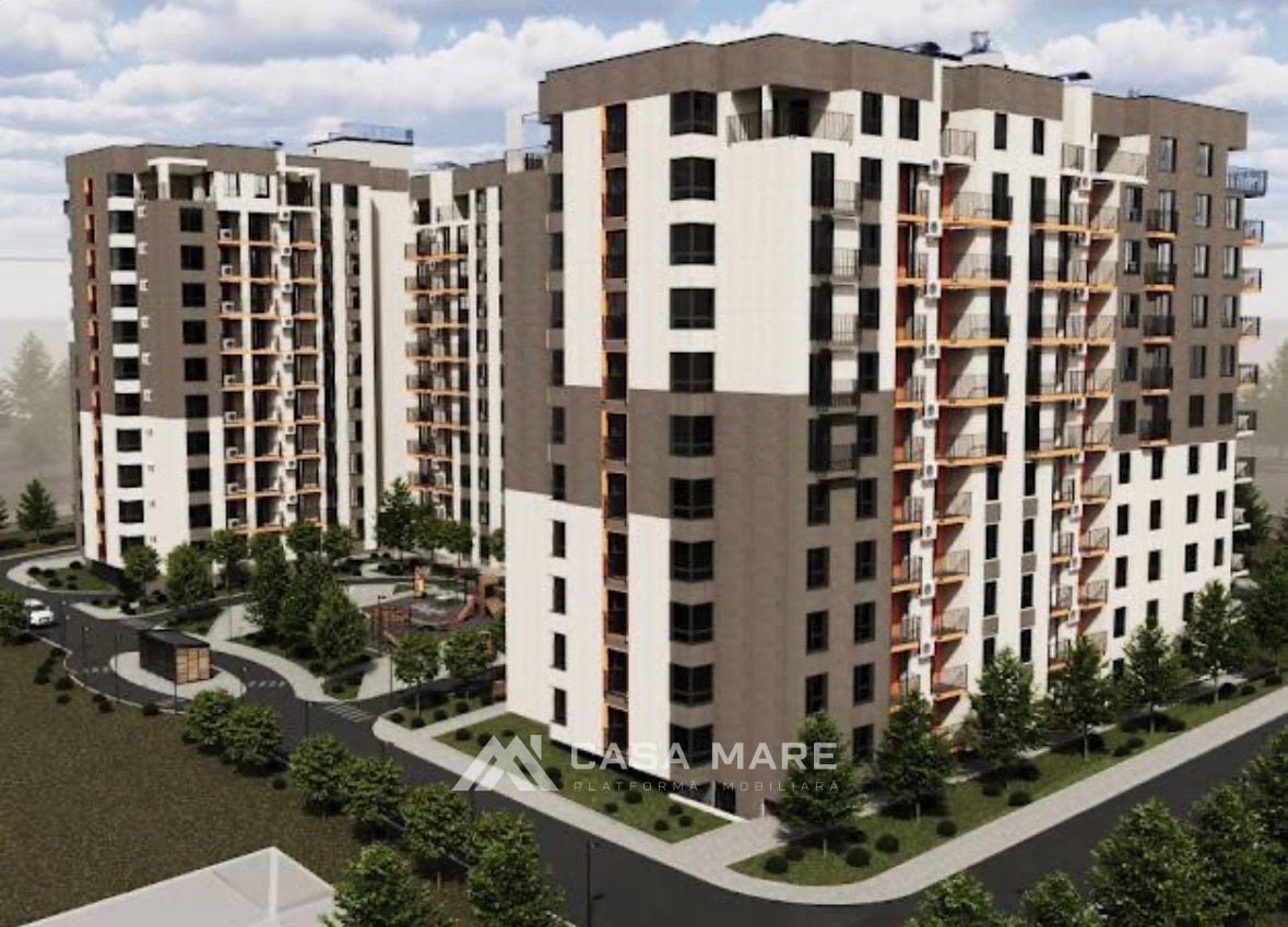 2-комнатная квартира, 65 м², Дурлешты 3