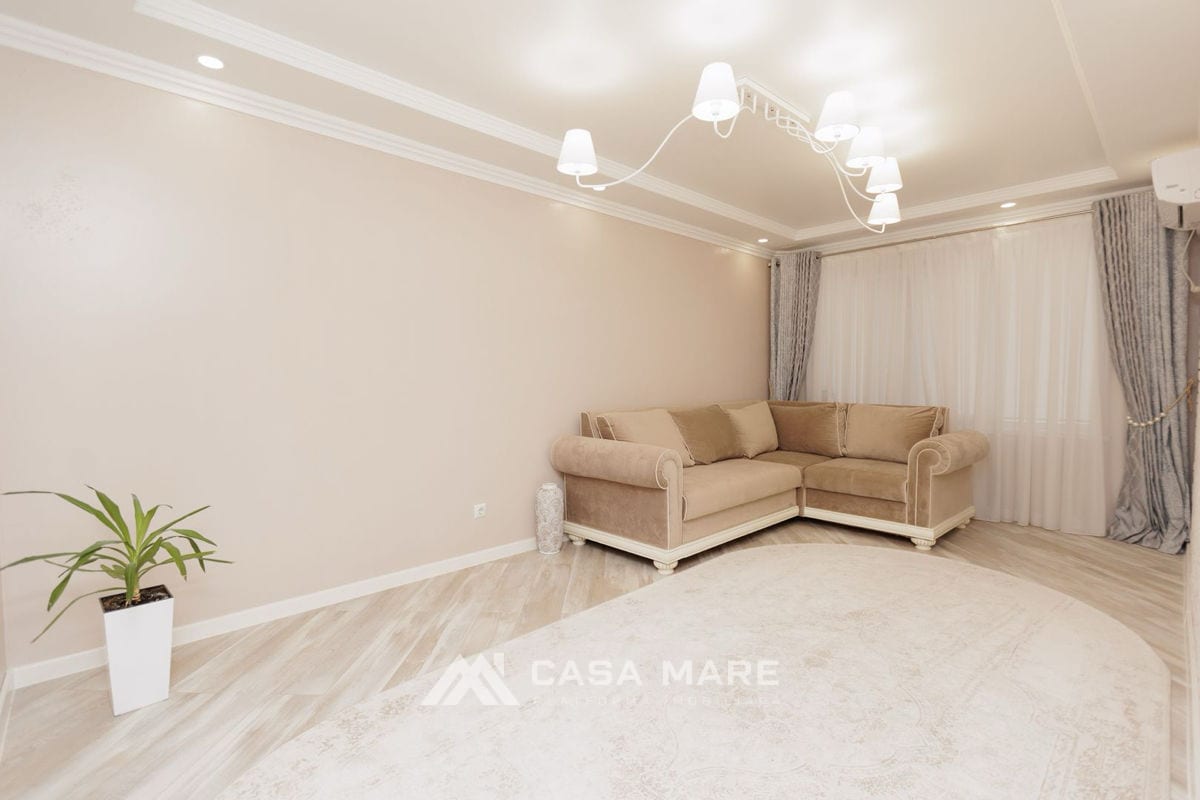 3-комнатная квартира, 70 м², Ботаника, Кишинёв 4