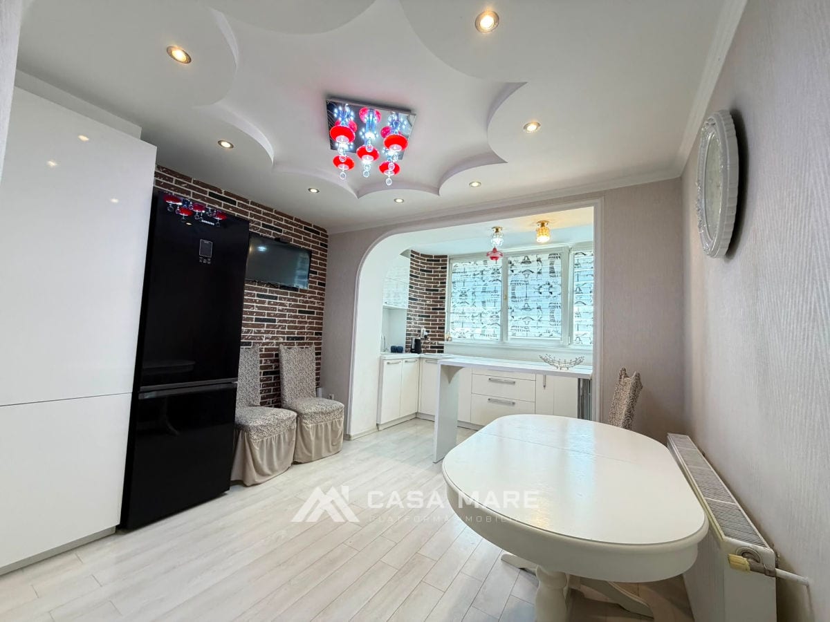 2-комнатная квартира, 51 м², Старая Почта, Кишинёв 6