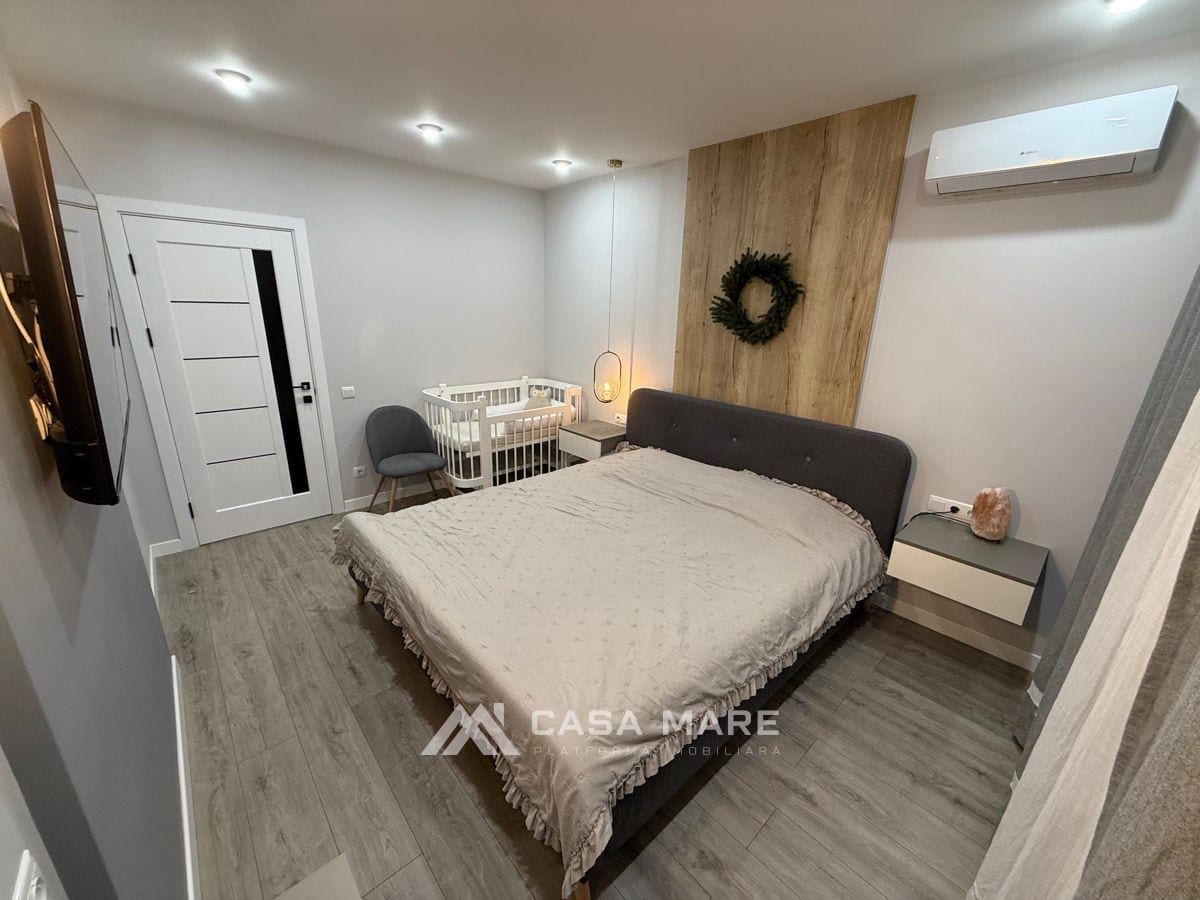 3-комнатная квартира, 78 м², Рышкановка, Кишинёв 1
