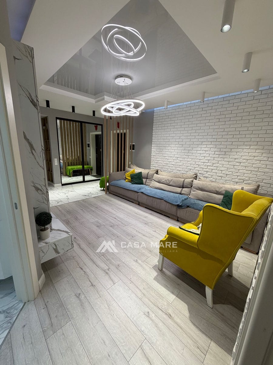 2-комнатная квартира, 85 м², Ботаника, Кишинёв 4
