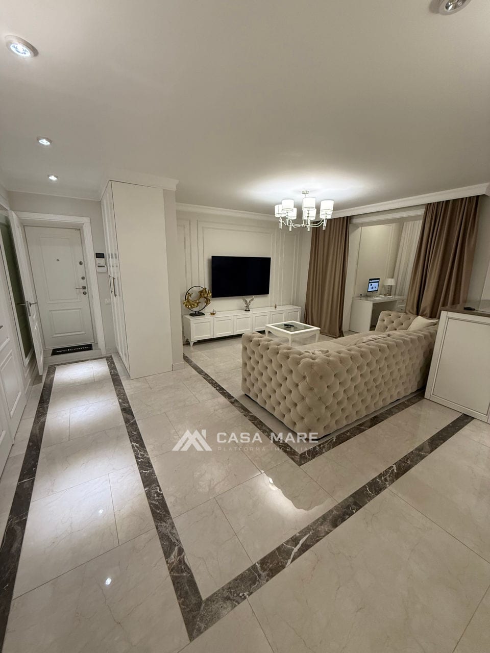 2-комнатная квартира, 70 м², Рышкановка, Кишинёв 3