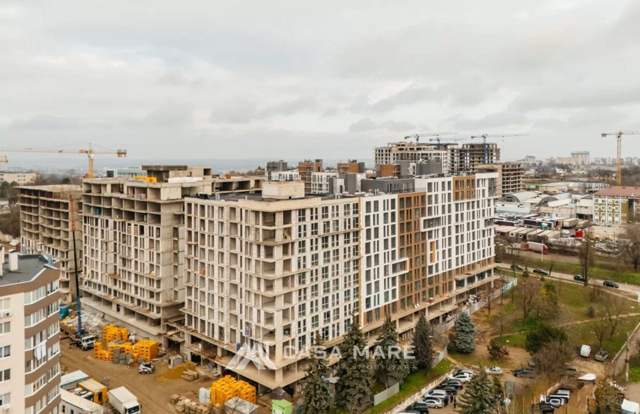 1-комнатная квартира, 41 м², Телецентр, Кишинёв 4