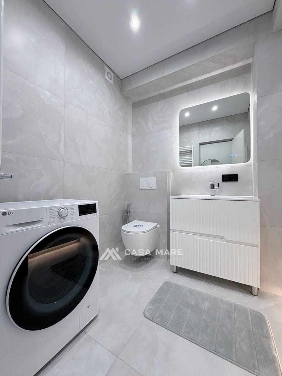 1-комнатная квартира, 53 м², Телецентр, Кишинёв 7
