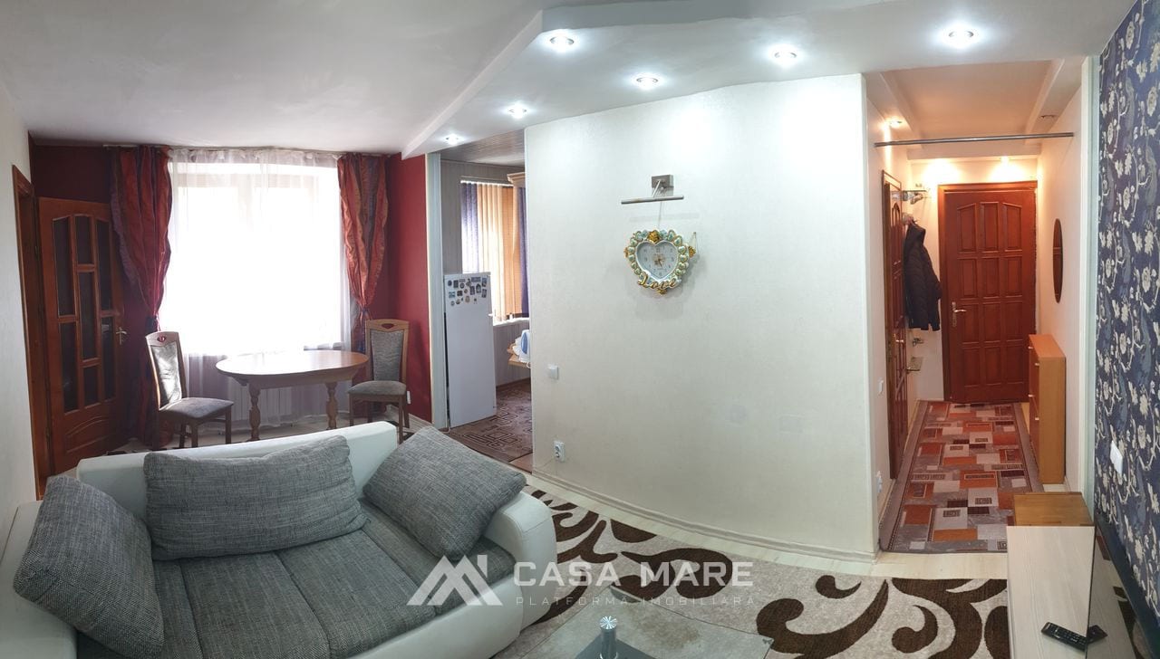 2-комнатная квартира, 44 м², Рышкановка, Кишинёв 10