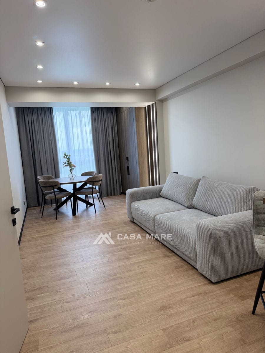 1-комнатная квартира, 53 м², Телецентр, Кишинёв 3