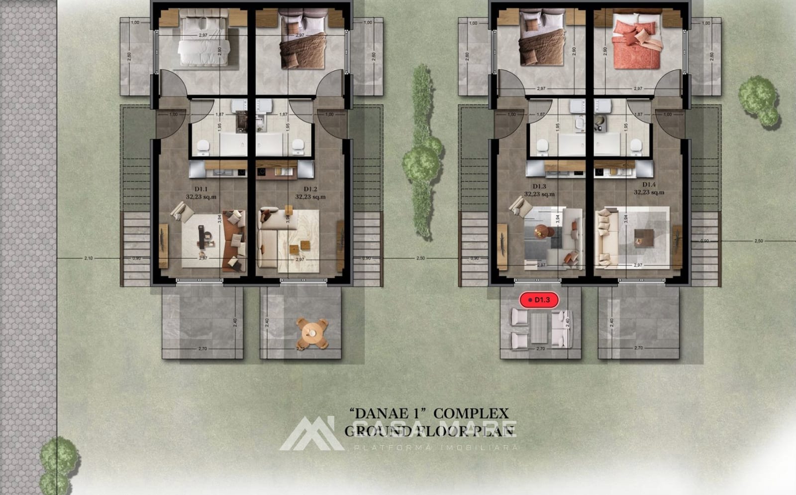Complexul Danae 1 | Paralia Ofryniou, Kavala, Grecia 15